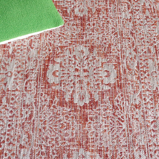 Safavieh Courtyard Cy8796 - 36521 Rust/Grey Rug - Safavieh - cy8796 - 36521 - 5