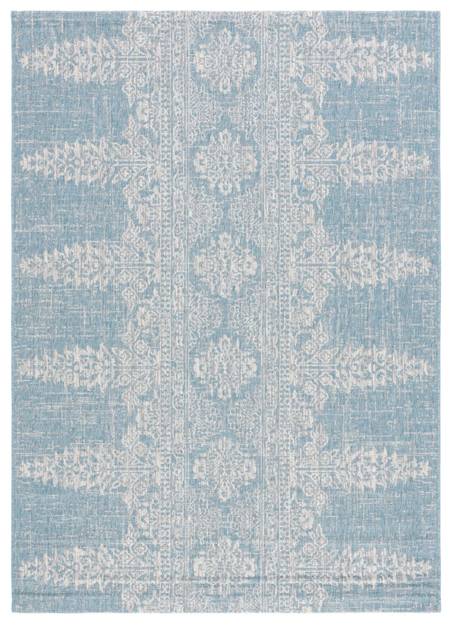 Safavieh Courtyard Cy8796 - 37121 Aqua/Grey Rug - Safavieh - cy8796 - 37121 - 5