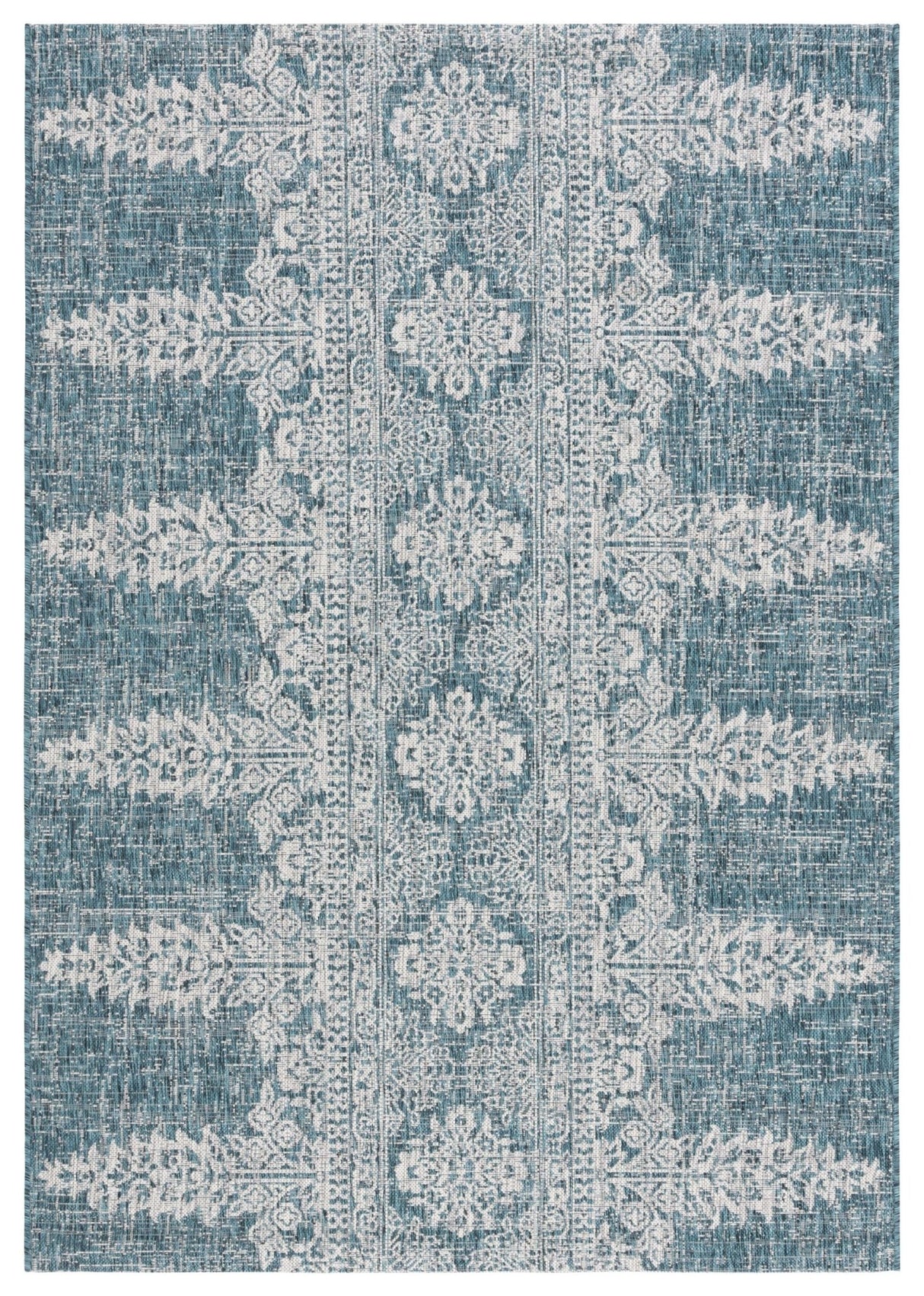 Safavieh Courtyard Cy8796 - 37221 Teal/Grey Rug - Safavieh - cy8796 - 37221 - 5