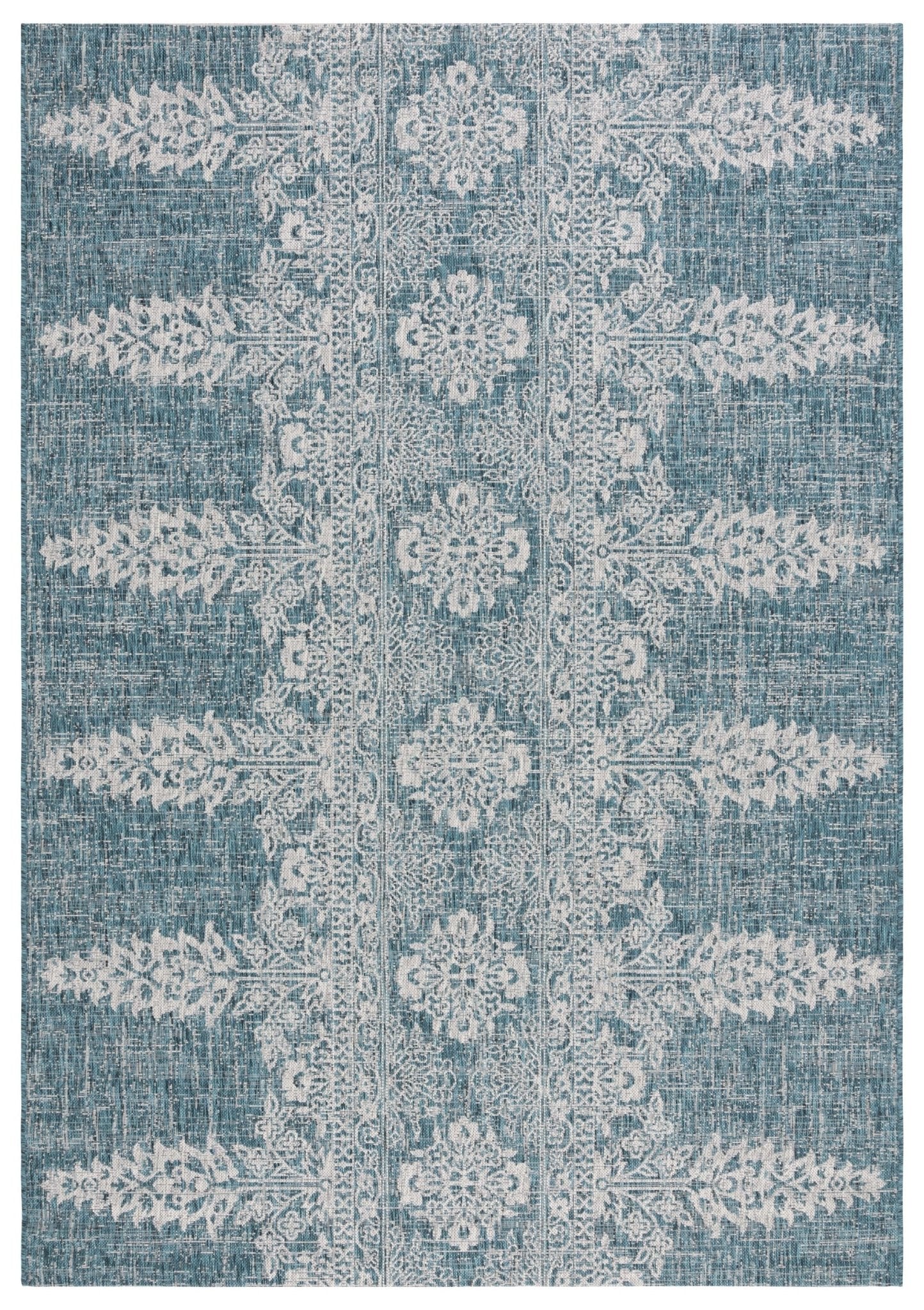 Safavieh Courtyard Cy8796 - 37221 Teal/Grey Rug - Safavieh - cy8796 - 37221 - 5