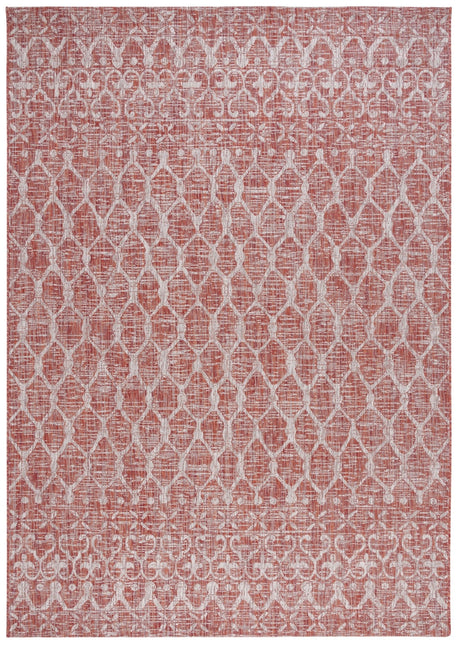 Safavieh Courtyard Cy8798 - 36521 Rust/Grey Rug - Safavieh - cy8798 - 36521 - 5