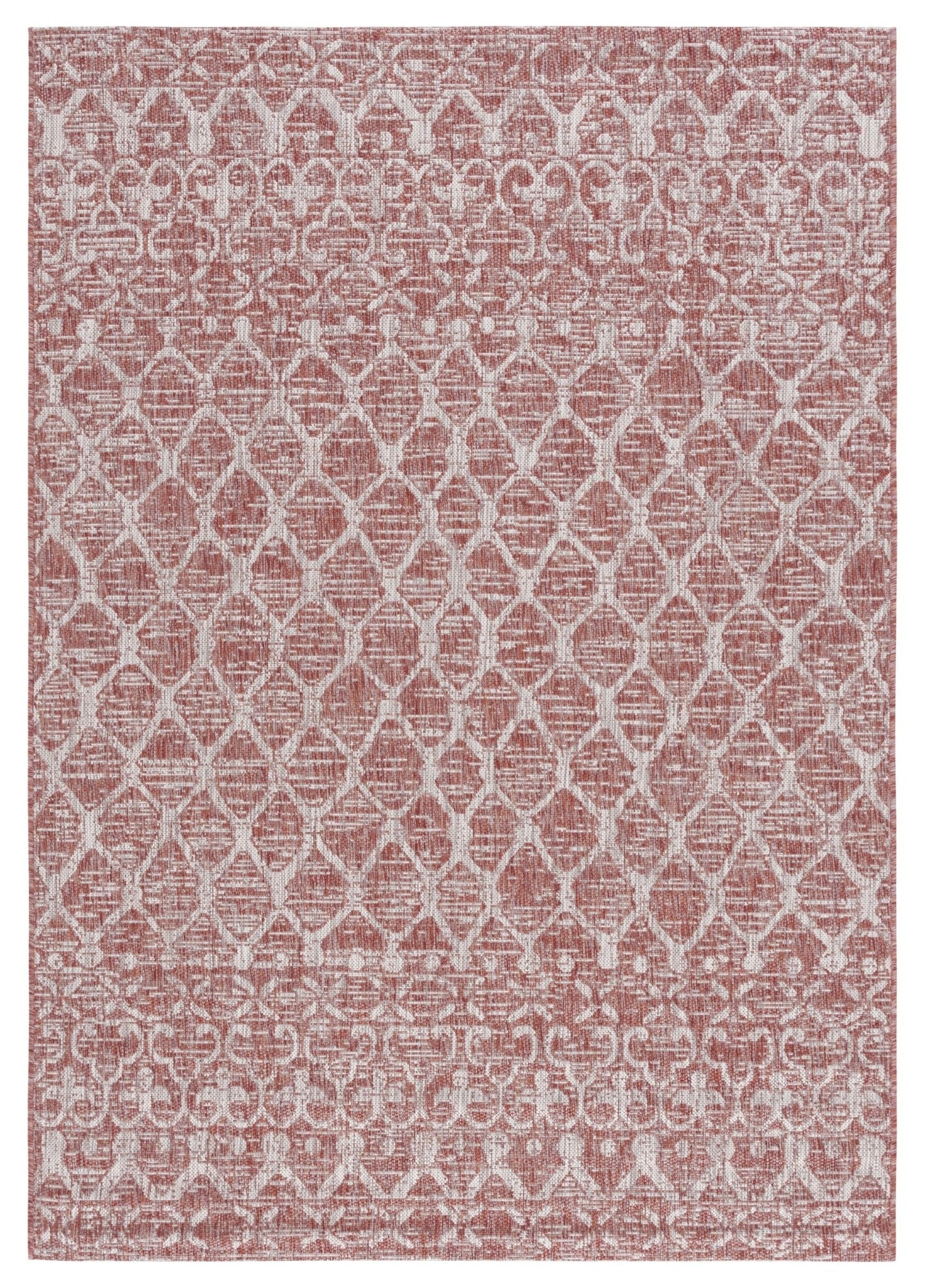 Safavieh Courtyard Cy8798 - 36521 Rust/Grey Rug - Safavieh - cy8798 - 36521 - 5