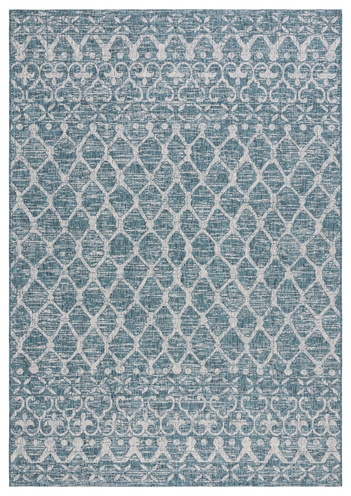 Safavieh Courtyard Cy8798 - 37221 Teal/Grey Rug - Safavieh - cy8798 - 37221 - 5
