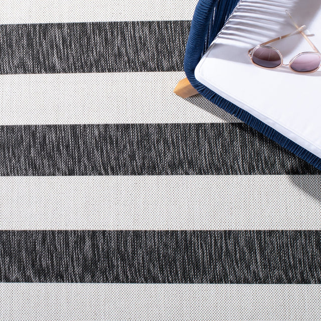 Safavieh Courtyard Cy8812 Ivory/Black Rug - Safavieh - cy8812 - 53712 - 7r