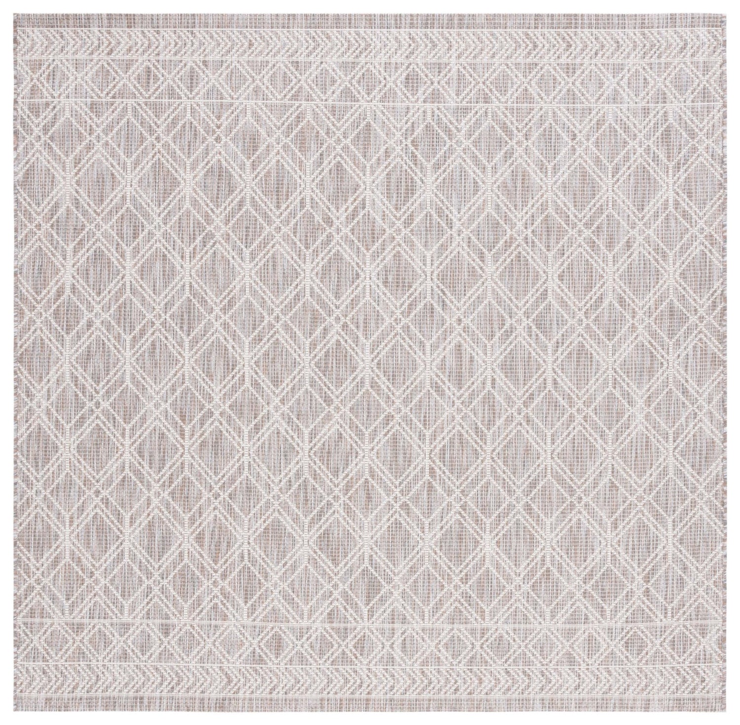 Safavieh Courtyard Cy8822 - 59121 Ivory/Beige Grey Rug - Safavieh - cy8822 - 59121 - 7r