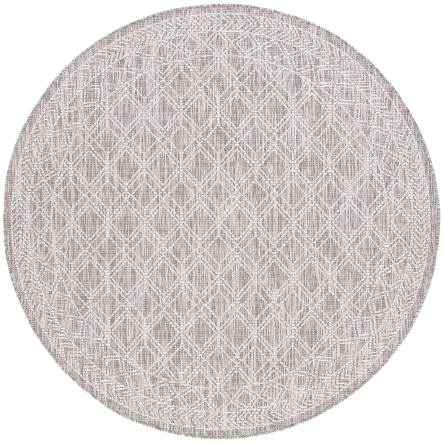 Safavieh Courtyard Cy8822 - 59121 Ivory/Beige Grey Rug - Safavieh - cy8822 - 59121 - 7r