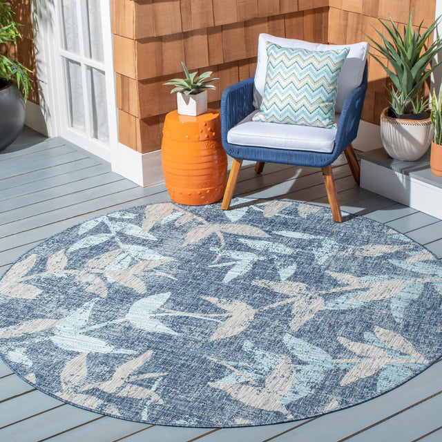 Safavieh Courtyard Cy8841 Navy/Blue Rug - Safavieh - cy8841 - 36821 - 7r