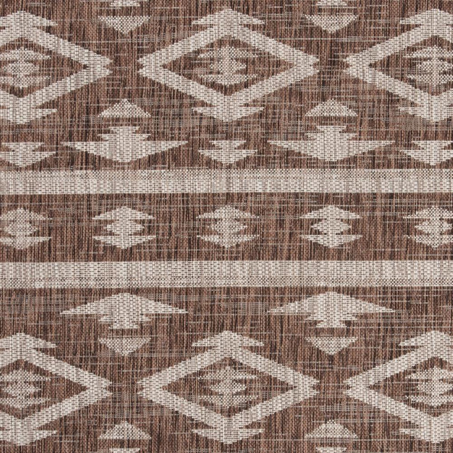 Safavieh Courtyard Cy8863 - 36321 Brown/Ivory Rugs - Safavieh - cy8863 - 36321 - 7r