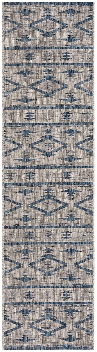 Safavieh Courtyard Cy8863 - 36812 Grey / Navy Rugs - Safavieh - cy8863 - 36812 - 3