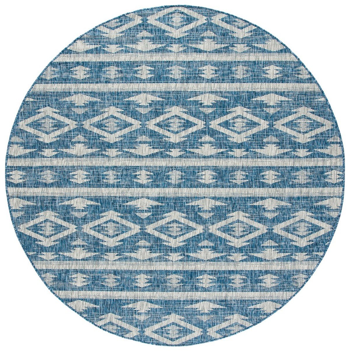 Safavieh Courtyard Cy8863 - 36821 Navy/Grey Rugs - Safavieh - cy8863 - 36821 - 7r