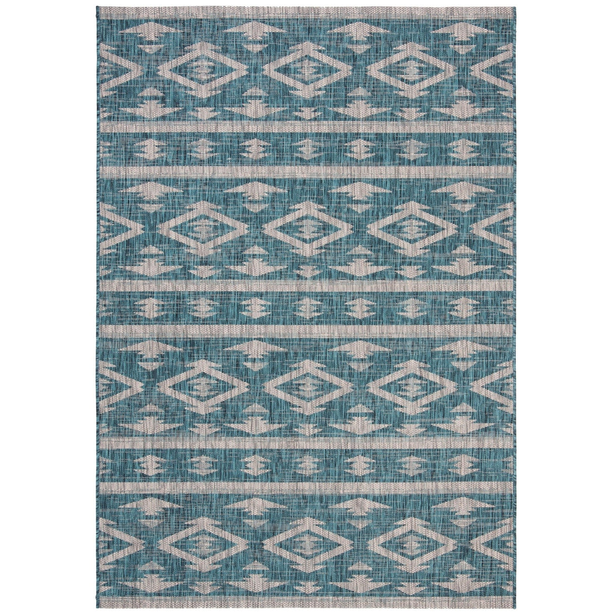 Safavieh Courtyard Cy8863 - 37221 Teal/Grey Rugs - Safavieh - cy8863 - 37221 - 2