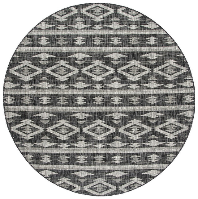 Safavieh Courtyard Cy8863 - 37621 Black/Grey Rugs - Safavieh - cy8863 - 37621 - 4r