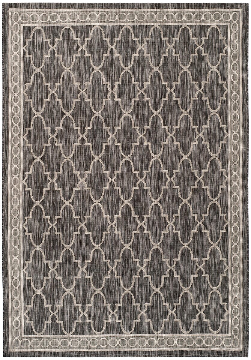 Safavieh Courtyard Cy8871 - 36621 Black / Beige Rugs - Safavieh - cy8871 - 36621 - 2