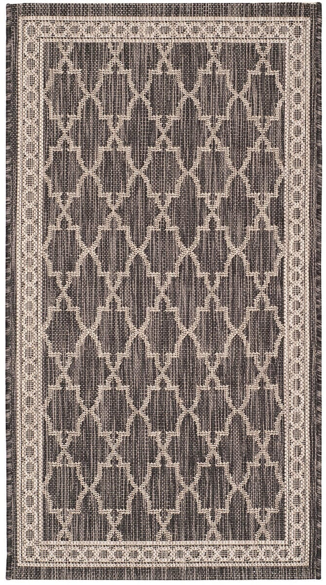 Safavieh Courtyard Cy8871 - 36621 Black / Beige Rugs - Safavieh - cy8871 - 36621 - 28