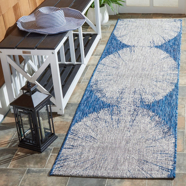 Safavieh Courtyard Cy8893 - 36821 Navy/Grey Rugs - Safavieh - cy8893 - 36821 - 7r