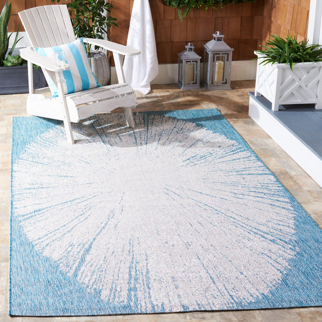 Safavieh Courtyard Cy8893 Beige/Aqua Rug - Safavieh - cy8893 - 53621 - 2