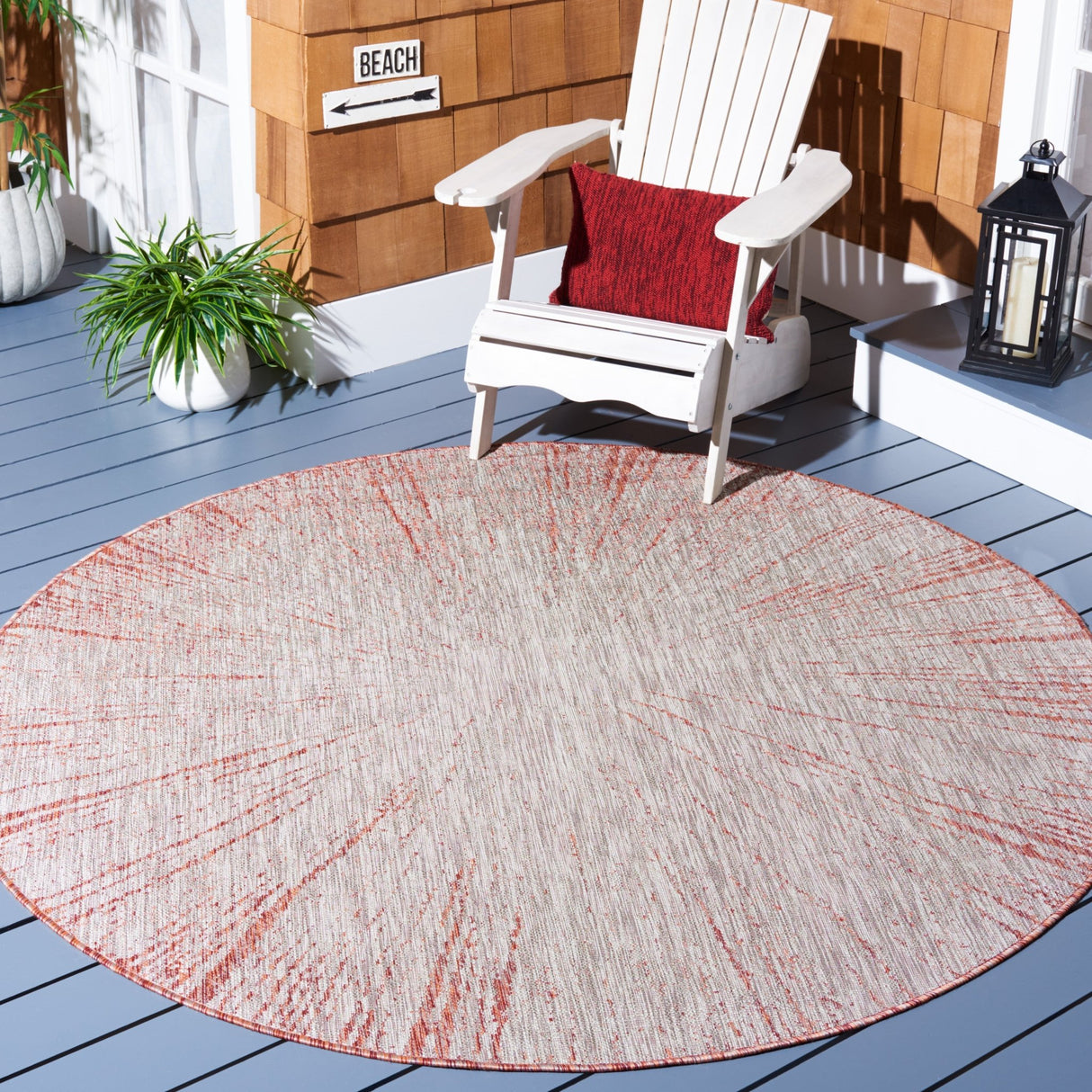 Safavieh Courtyard Cy8893 Beige/Red Rug - Safavieh - cy8893 - 36521 - 7r