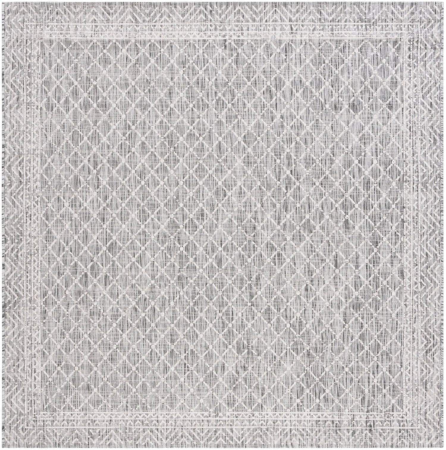 Safavieh Courtyard Cy8943 - 59021 Light Grey/Dark Grey Rug - Safavieh - cy8943 - 59021 - 7r