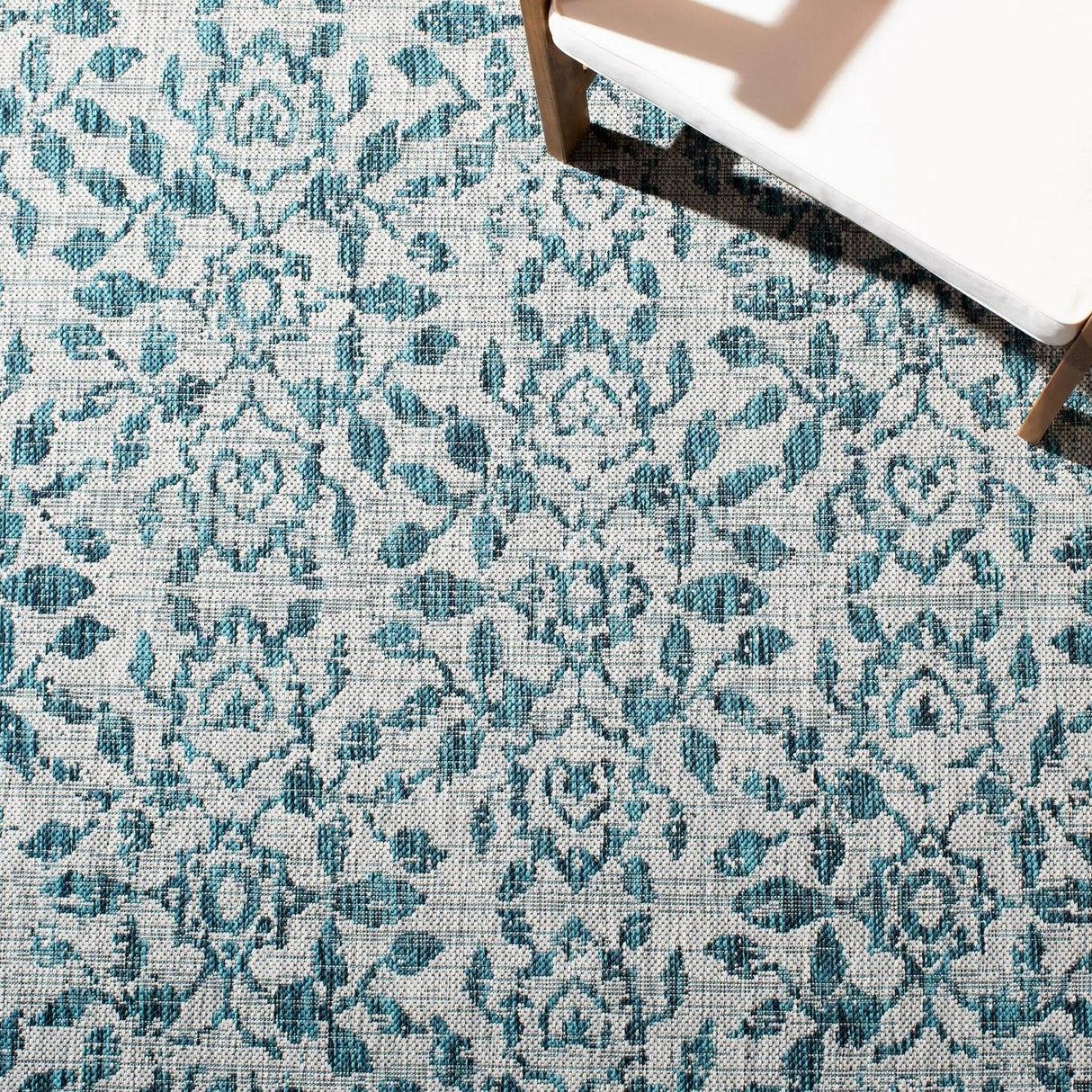 Safavieh Courtyard Cy8955 - 37212 Grey/Blue Rugs - Safavieh - cy8955 - 37212 - 7r