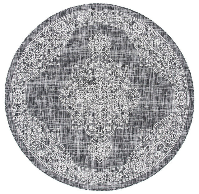 Safavieh Courtyard Cy8966 - 37621 Black/Grey Rugs - Safavieh - cy8966 - 37621 - 7r