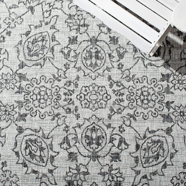 Safavieh Courtyard Cy8968 - 37612 Grey/Black Rugs - Safavieh - cy8968 - 37612 - 7r