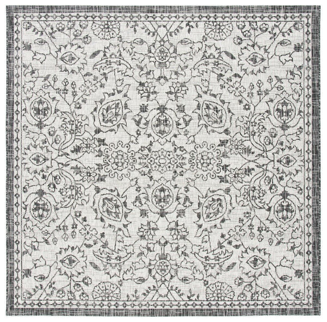 Safavieh Courtyard Cy8968 - 37612 Grey/Black Rugs - Safavieh - cy8968 - 37612 - 7sq