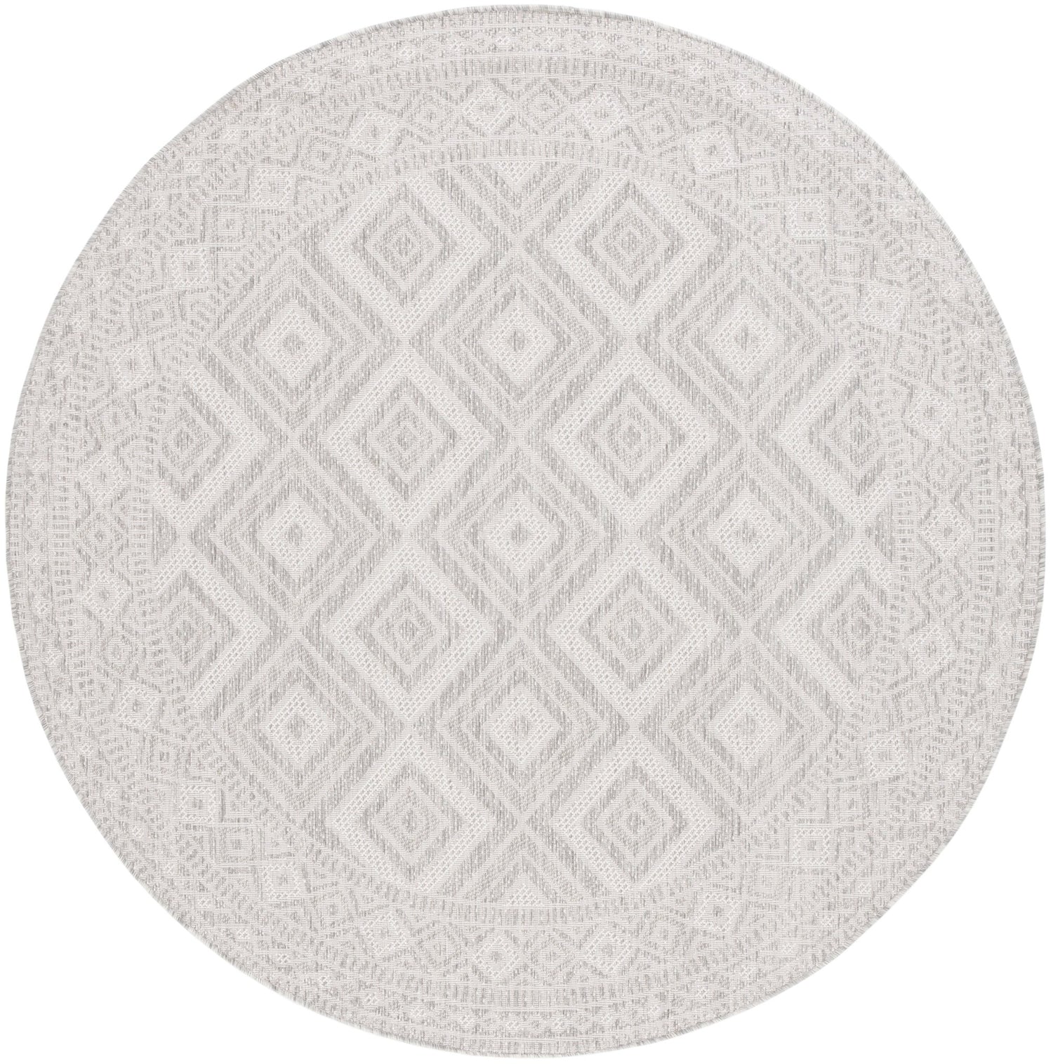 Safavieh Courtyard Cy8998 - 55321 Ivory/Light Grey Rug - Safavieh - cy8998 - 55321 - 7r