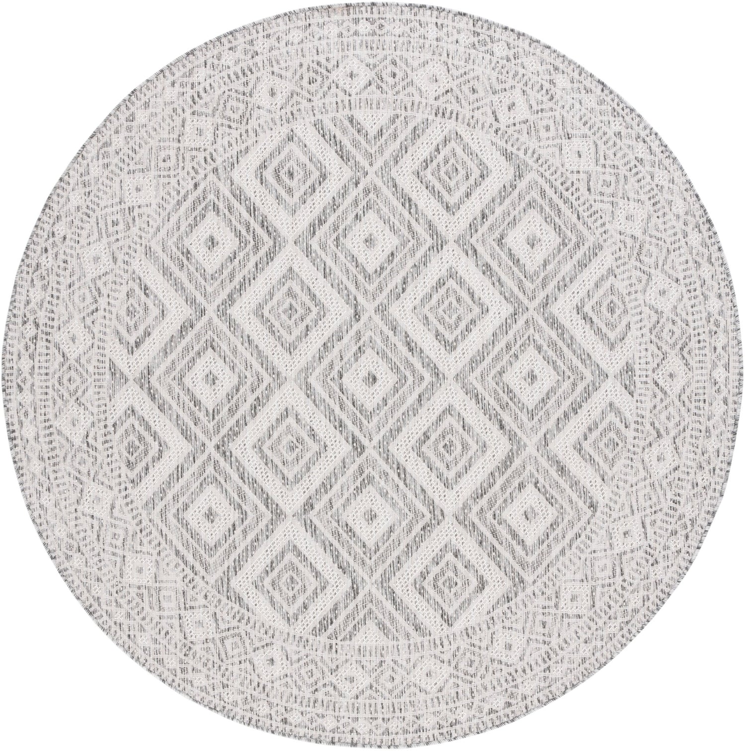 Safavieh Courtyard Cy8998 - 59021 Light Grey/Dark Grey Rug - Safavieh - cy8998 - 59021 - 7r