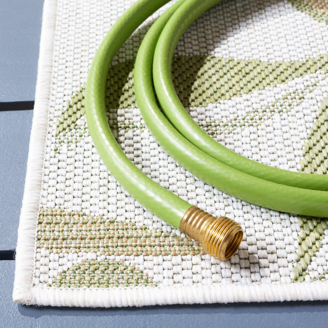 Safavieh Courtyard Cy9433 - 52745 Ivory/Green Rug - Safavieh - cy9433 - 52745 - 7r