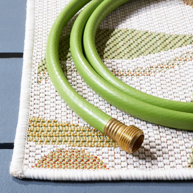 Safavieh Courtyard Cy9433 - 52755 Beige/Rust Rug - Safavieh - cy9433 - 52755 - 7r