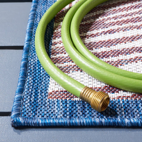 Safavieh Courtyard Cy9621 - 53434 Beige/Rust Rug - Safavieh - cy9621 - 53434 - 7r