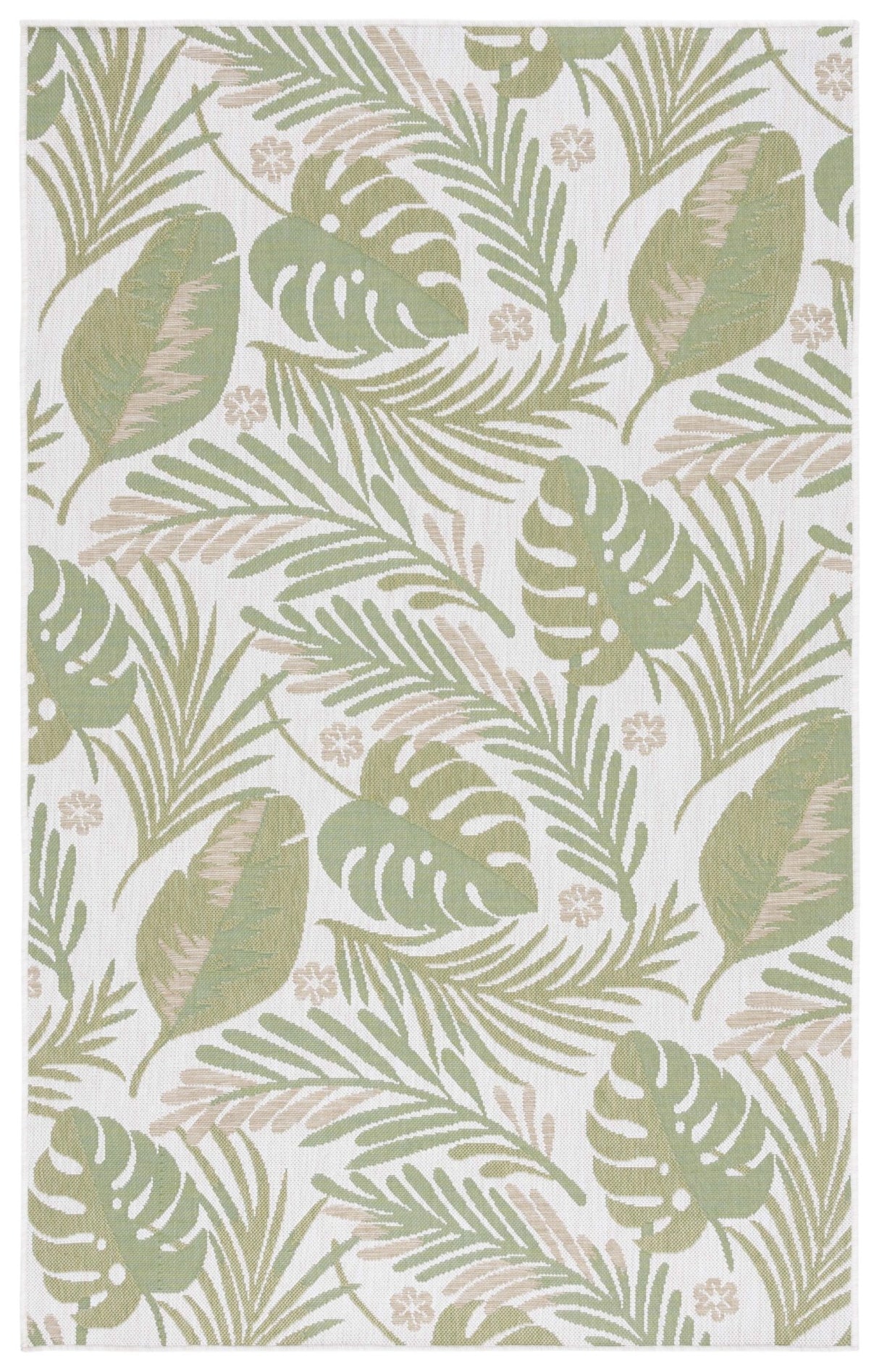 Safavieh Courtyard Cy9700 - 52745 Ivory/Green Rug - Safavieh - cy9700 - 52745 - 4