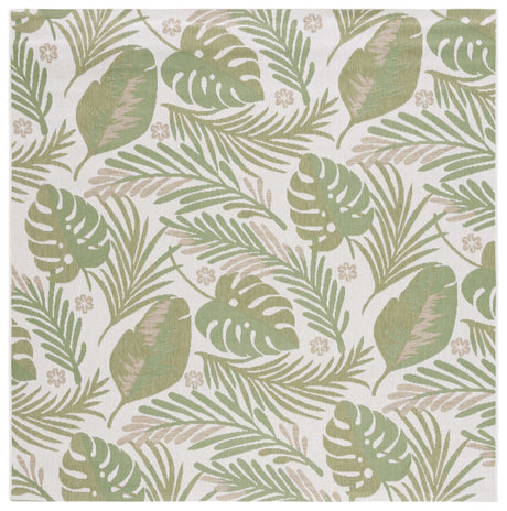 Safavieh Courtyard Cy9700 - 52745 Ivory/Green Rug - Safavieh - cy9700 - 52745 - 7r