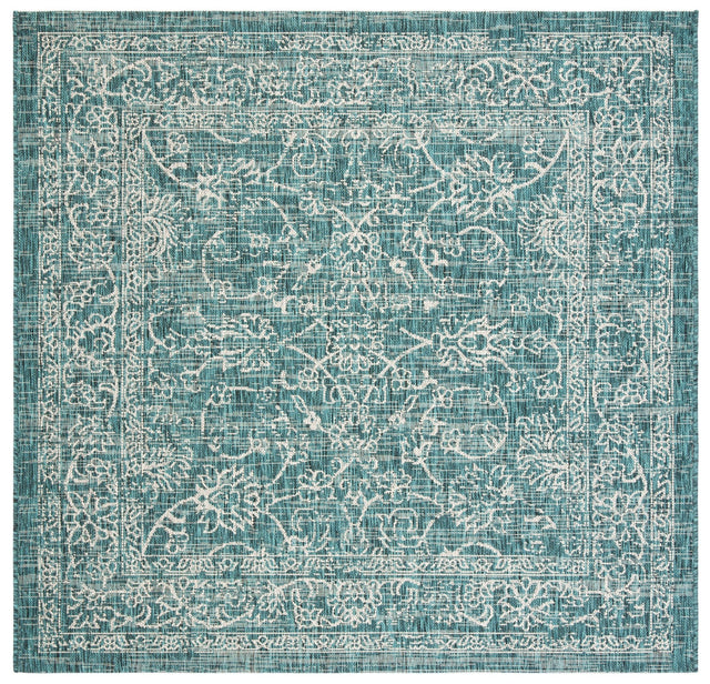 Safavieh Courtyard Cyb8680 - 37221 Turquoise Rug - Safavieh - cyb8680 - 37221 - 5