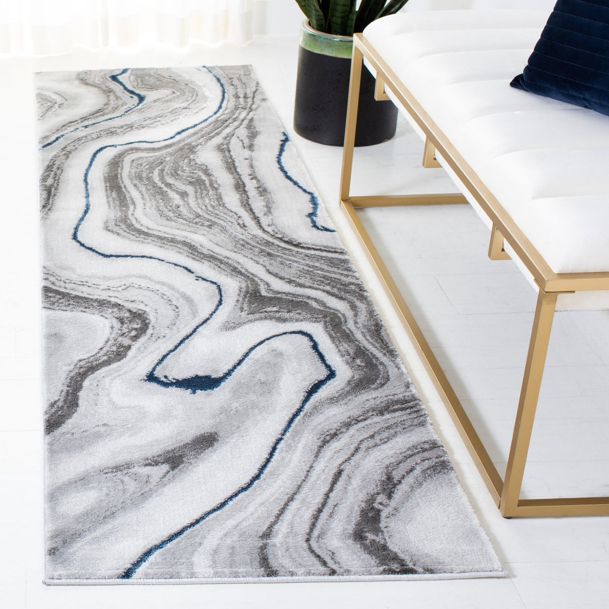 Safavieh Craft Cft819N Grey/Blue Rugs - Safavieh - cft819n - 4r