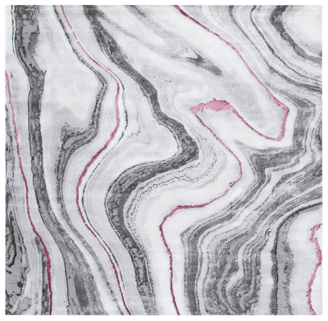 Safavieh Craft Cft819S Grey/Wine Rugs - Safavieh - cft819s - 7sq