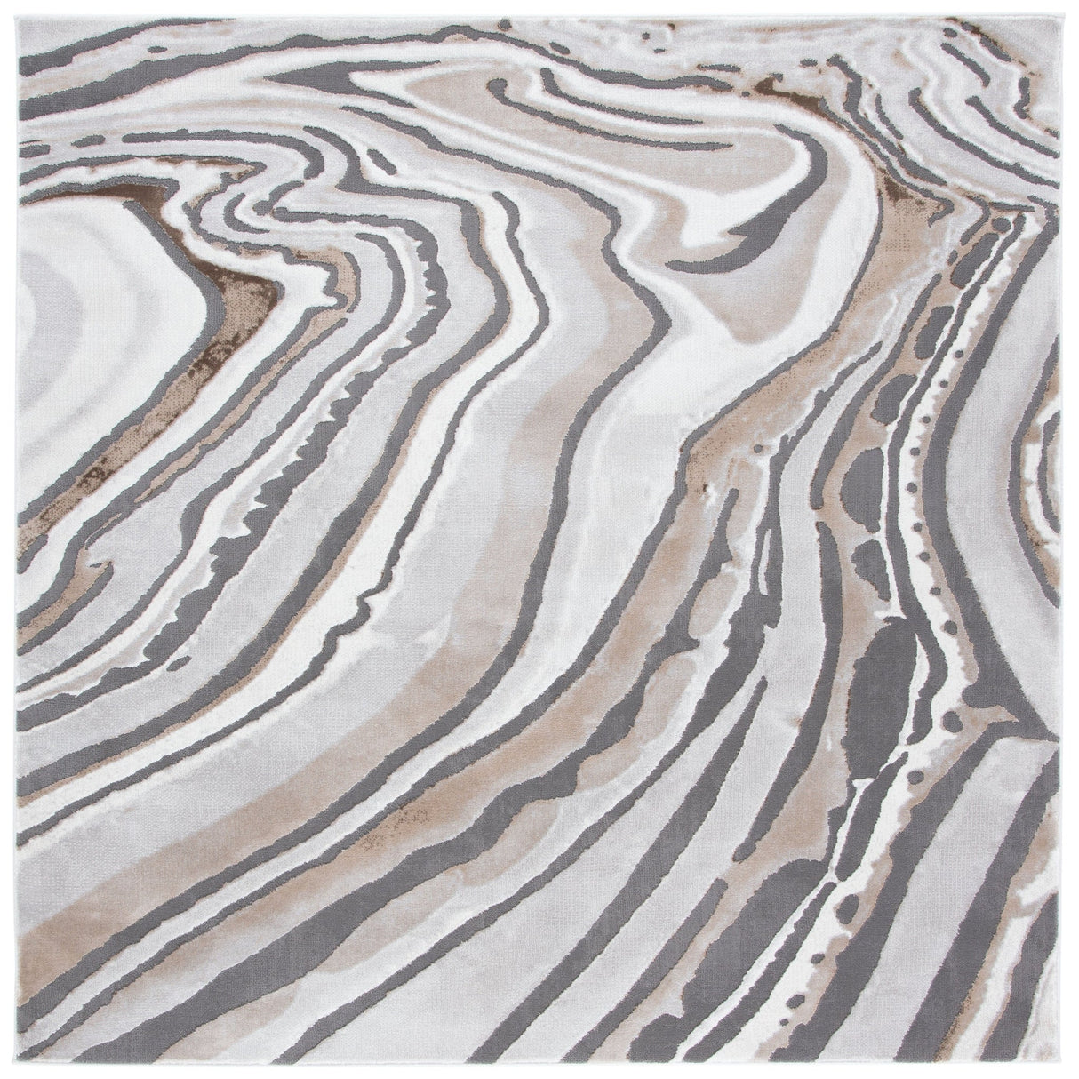 Safavieh Craft Cft843D Gold/Grey Rugs - Safavieh - cft843d - 7sq