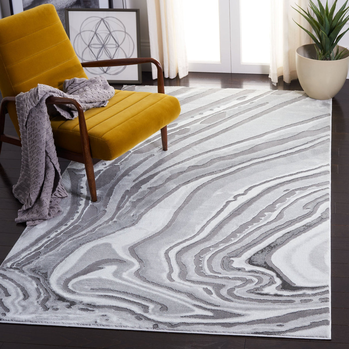 Safavieh Craft Cft843F Light Grey/Grey Rugs - Safavieh - cft843f - 3