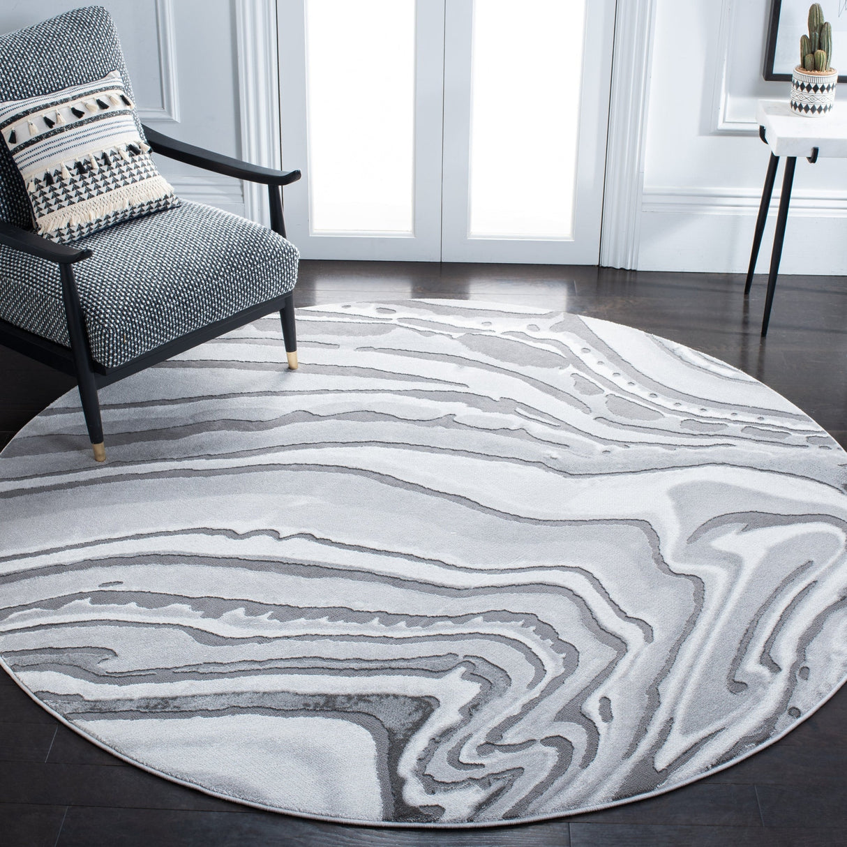 Safavieh Craft Cft843F Light Grey/Grey Rugs - Safavieh - cft843f - 7r