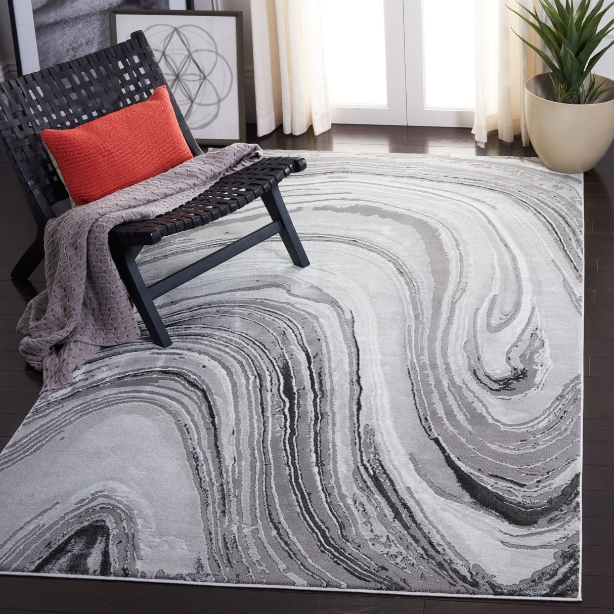 Safavieh Craft Cft845F Light Grey/Grey Rugs - Safavieh - cft845f - 3