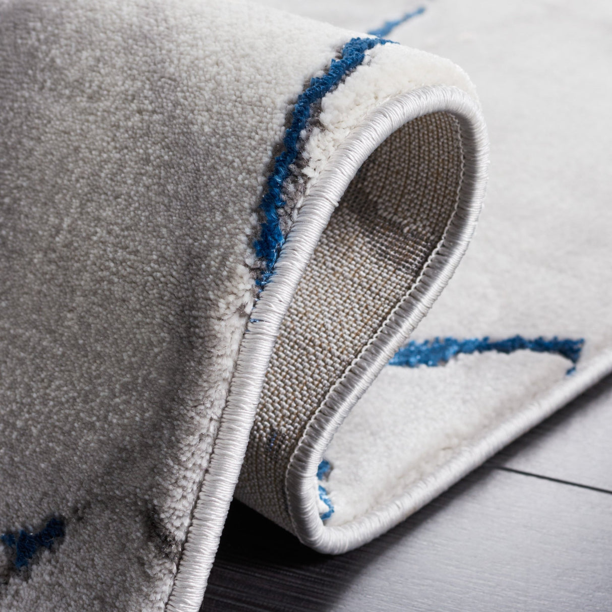 Safavieh Craft Cft852F Grey/Blue Rug - Safavieh - cft852f - 7r