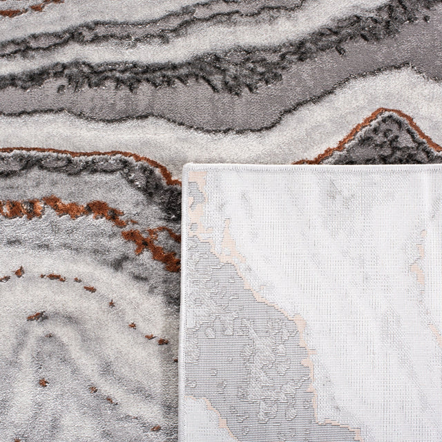 Safavieh Craft Cft858F Grey/Orange Rug - Safavieh - cft858f - 7r