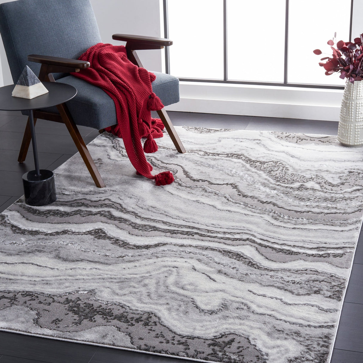 Safavieh Craft Cft858G Grey/Dark Grey Rug - Safavieh - cft858g - 4