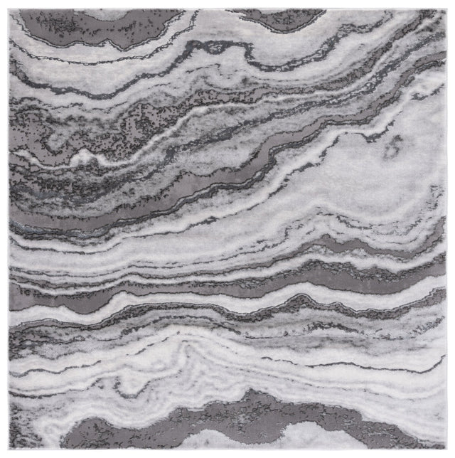 Safavieh Craft Cft858G Grey/Dark Grey Rug - Safavieh - cft858g - 7sq