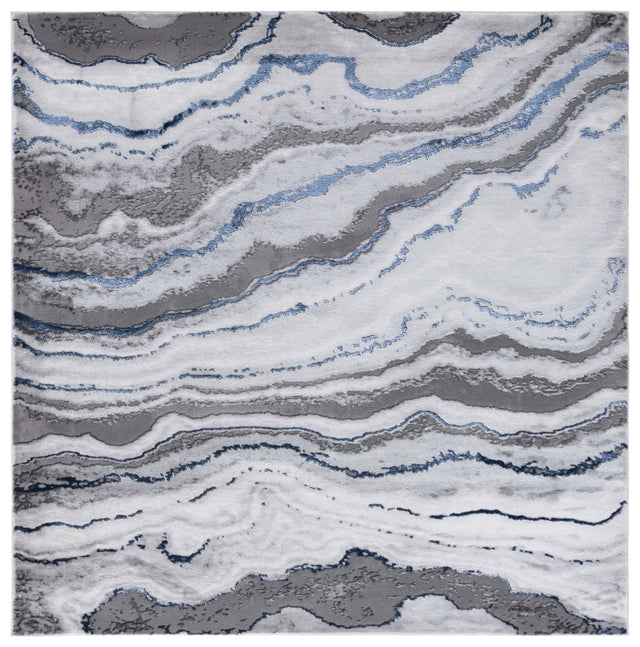 Safavieh Craft Cft858H Grey/Blue Rug - Safavieh - cft858h - 7sq