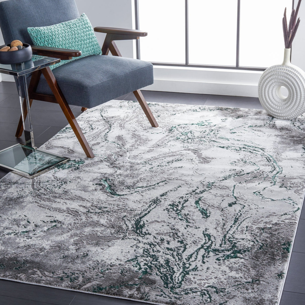 Safavieh Craft Cft864J Grey/Green Rug - Safavieh - cft864j - 4