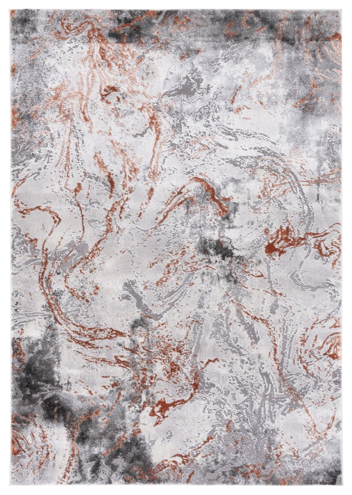 Safavieh Craft Cft864K Grey/Orange Rug - Safavieh - cft864k - 4
