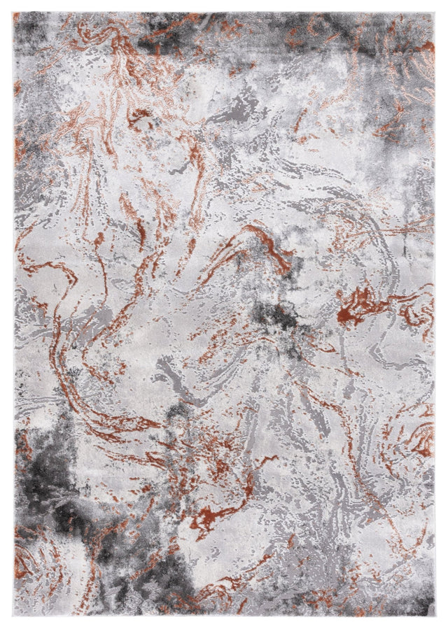 Safavieh Craft Cft864K Grey/Orange Rug - Safavieh - cft864k - 4