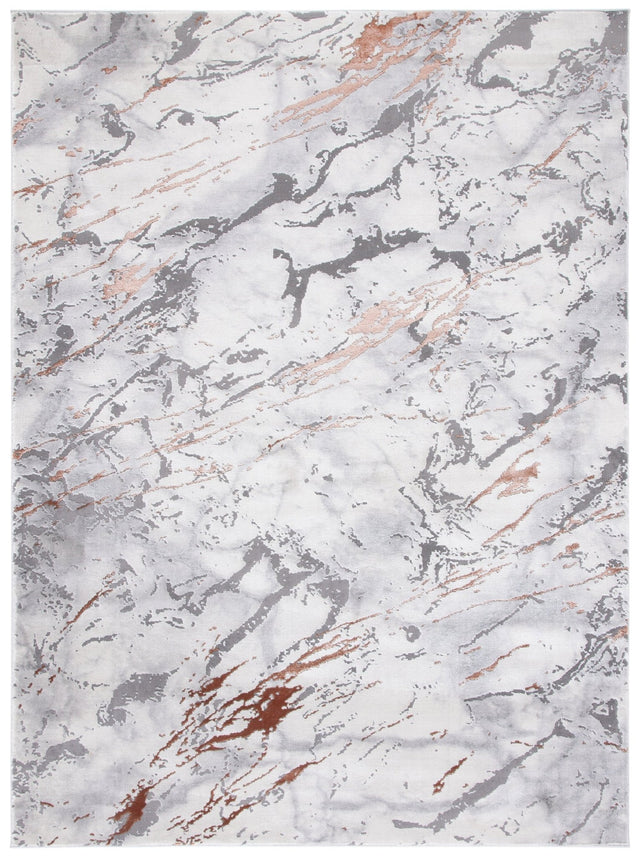 Safavieh Craft Cft866F Grey/Orange Rug - Safavieh - cft866f - 7r