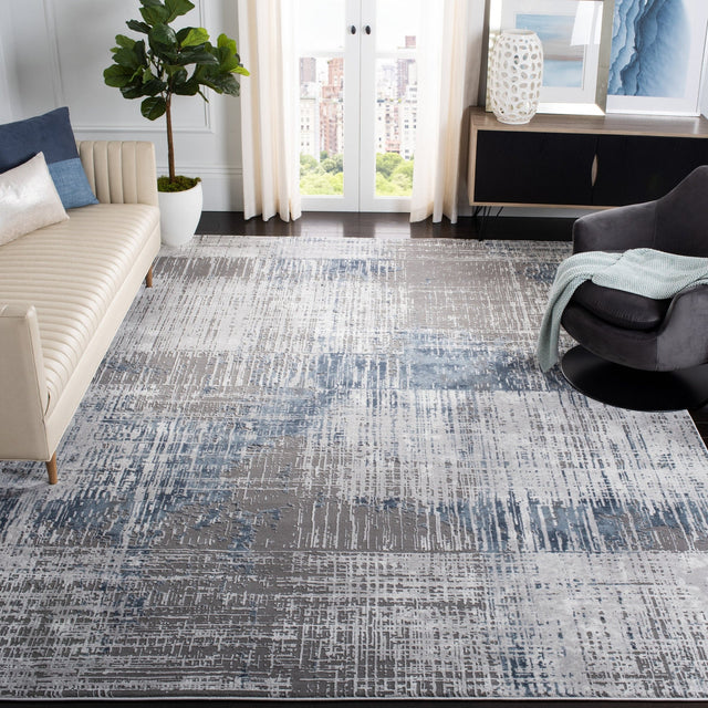 Safavieh Craft Cft874F Grey/Blue Rug - Safavieh - cft874f - 7sq